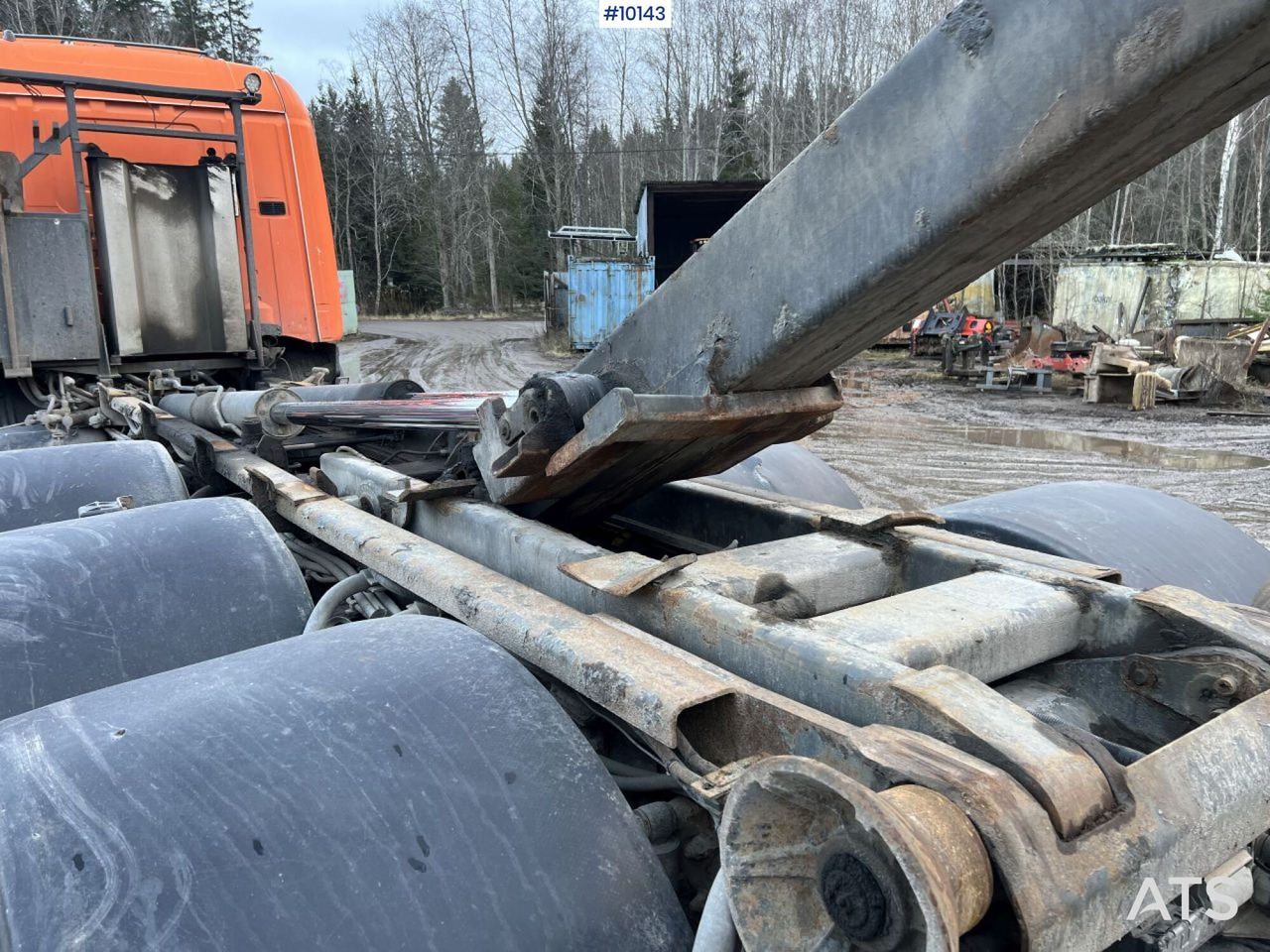 Camion ampliroll Scania R164 Tridem Truck Swap body (VIDEO)