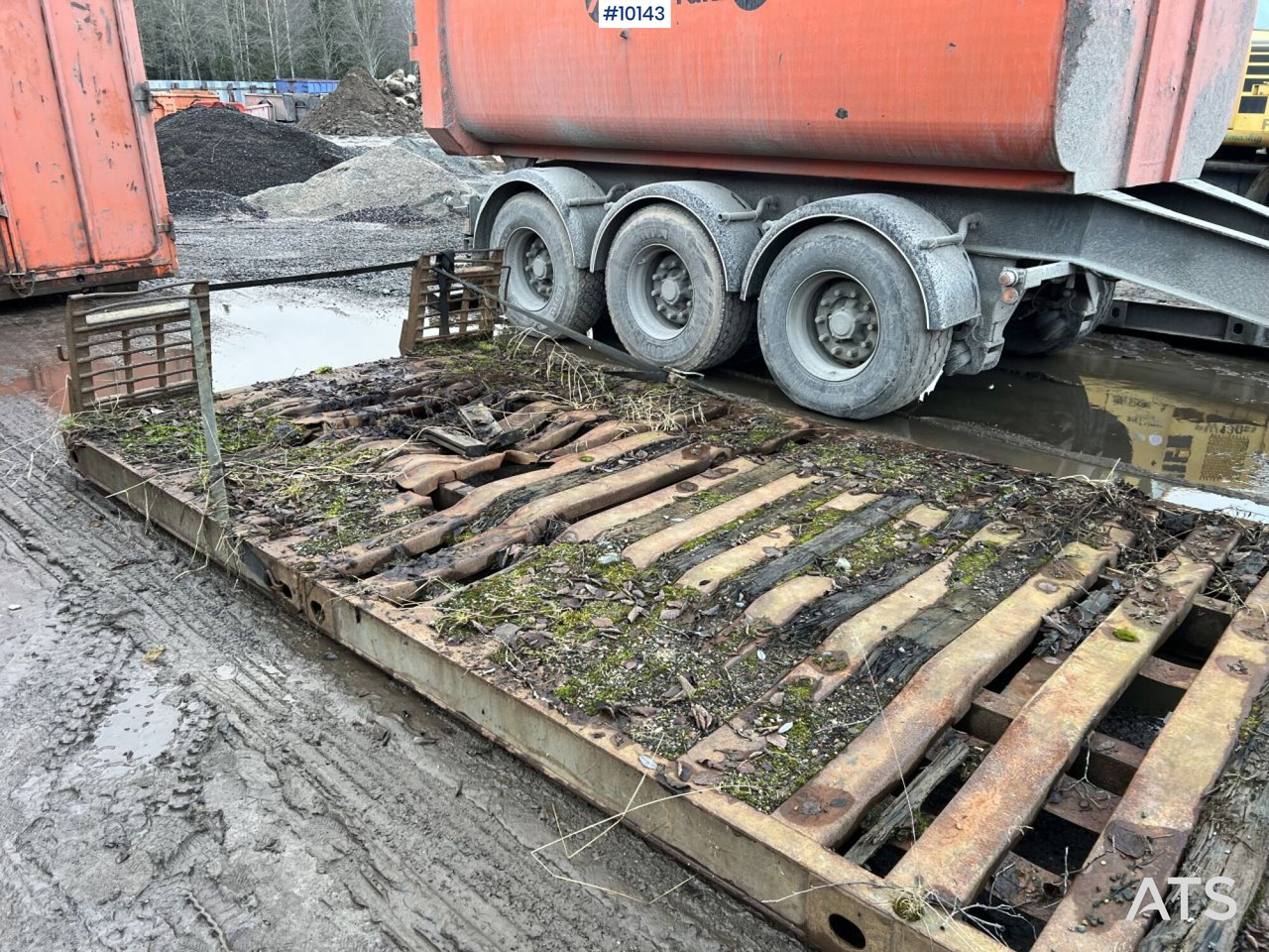 Camion ampliroll Scania R164 Tridem Truck Swap body (VIDEO)