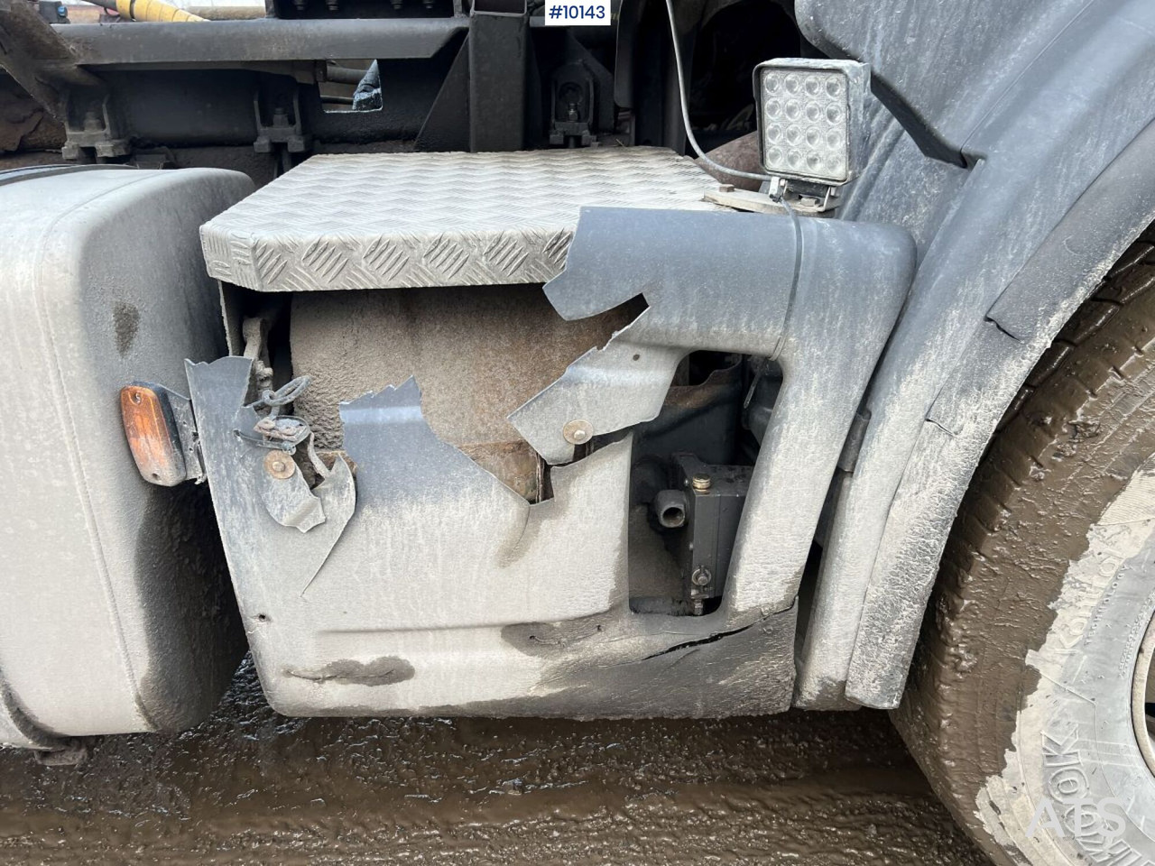 Camion ampliroll Scania R164 Tridem Truck Swap body (VIDEO)