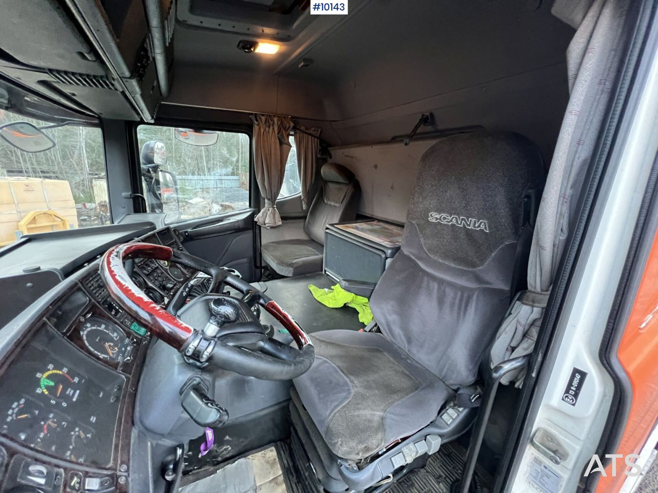 Camion ampliroll Scania R164 Tridem Truck Swap body (VIDEO)