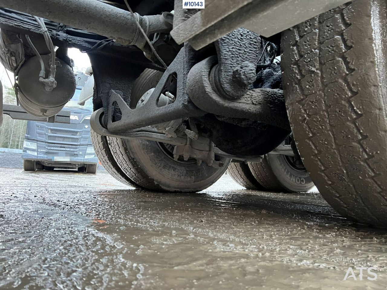 Camion ampliroll Scania R164 Tridem Truck Swap body (VIDEO)