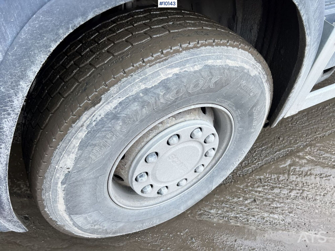 Camion ampliroll Scania R164 Tridem Truck Swap body (VIDEO)