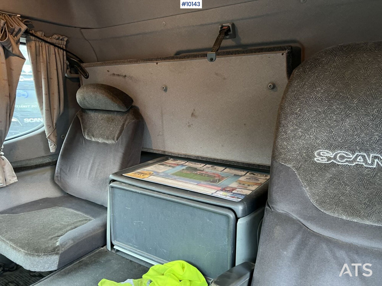 Camion ampliroll Scania R164 Tridem Truck Swap body (VIDEO)