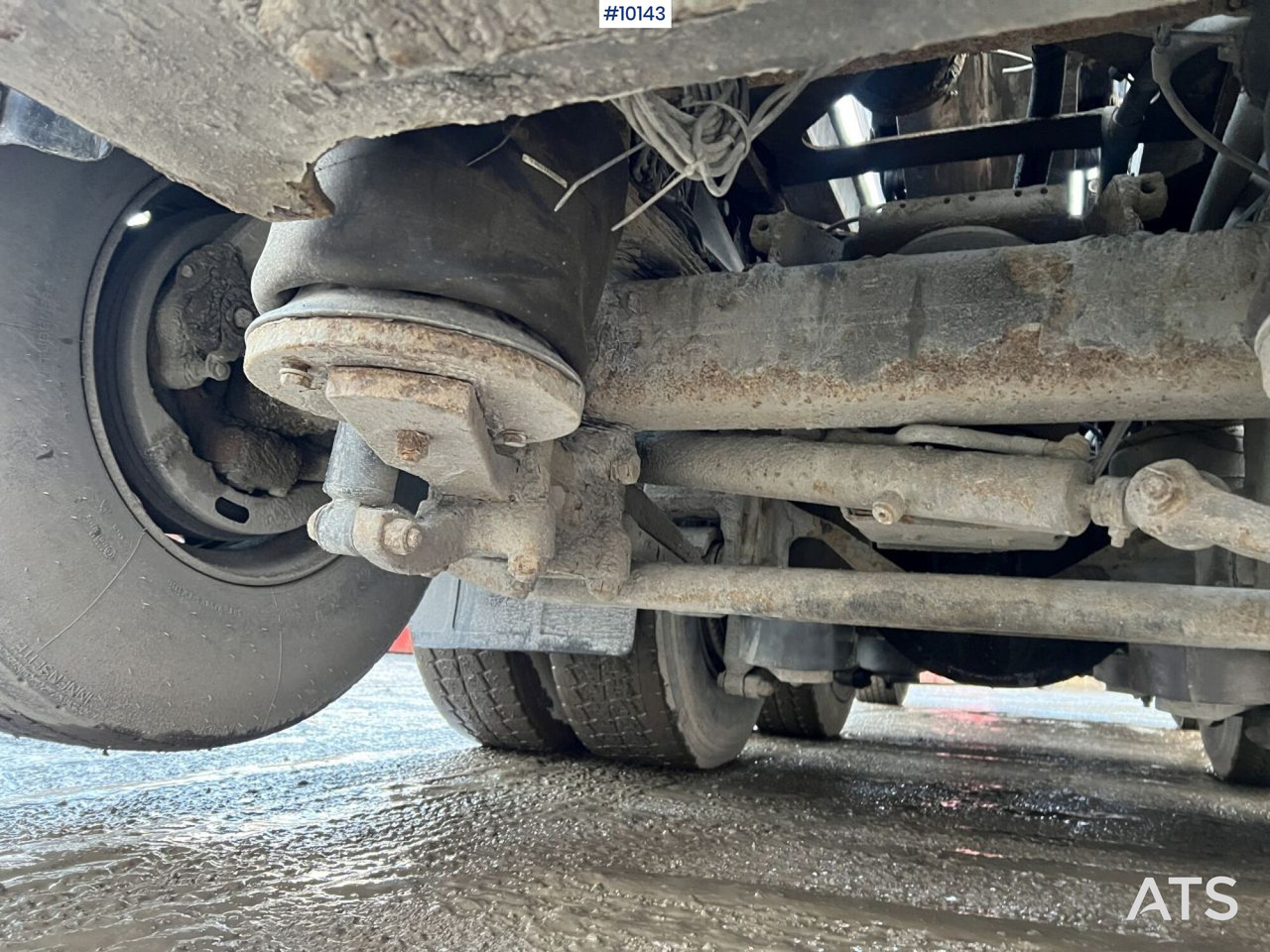 Camion ampliroll Scania R164 Tridem Truck Swap body (VIDEO)