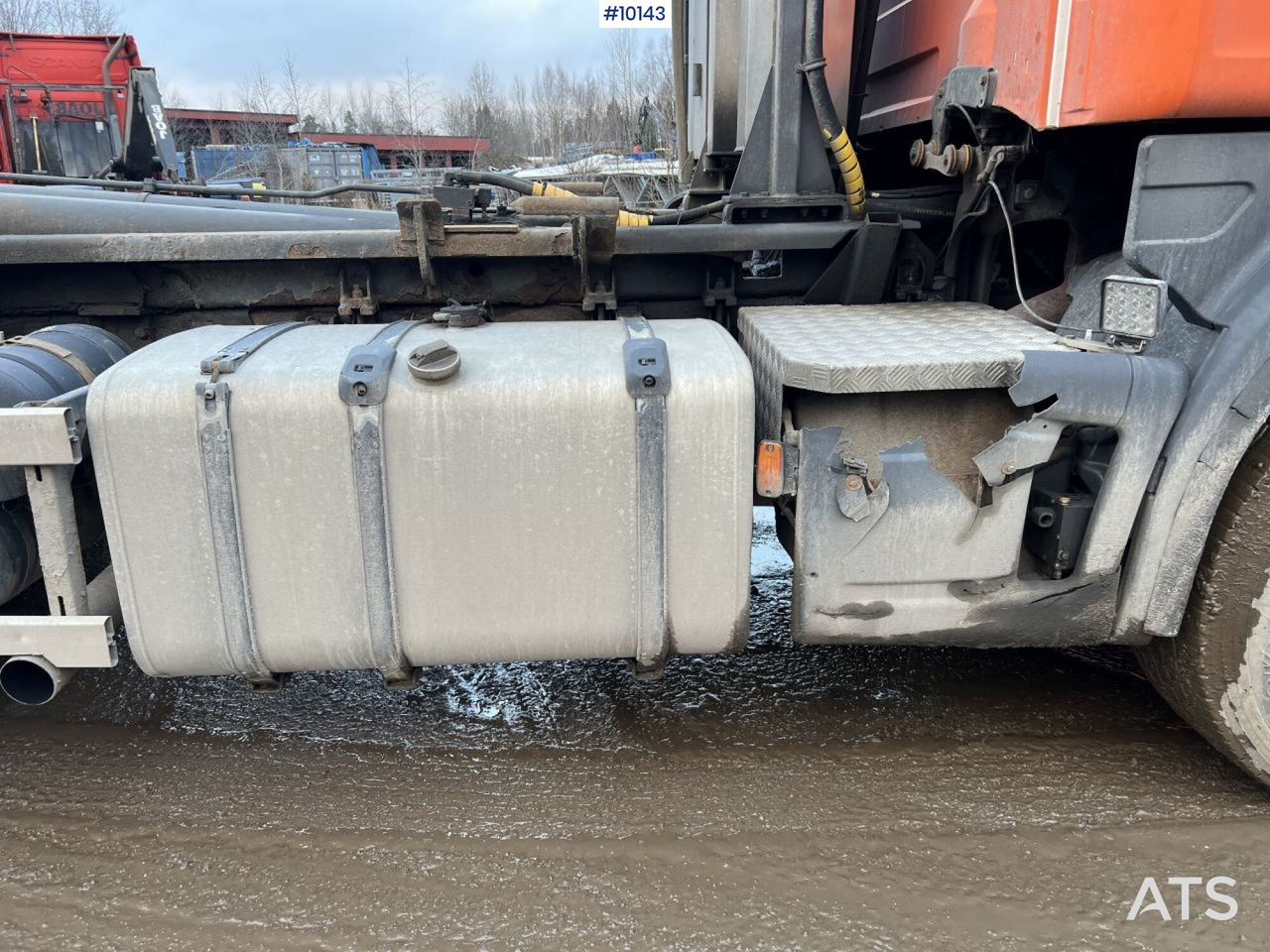 Camion ampliroll Scania R164 Tridem Truck Swap body (VIDEO)