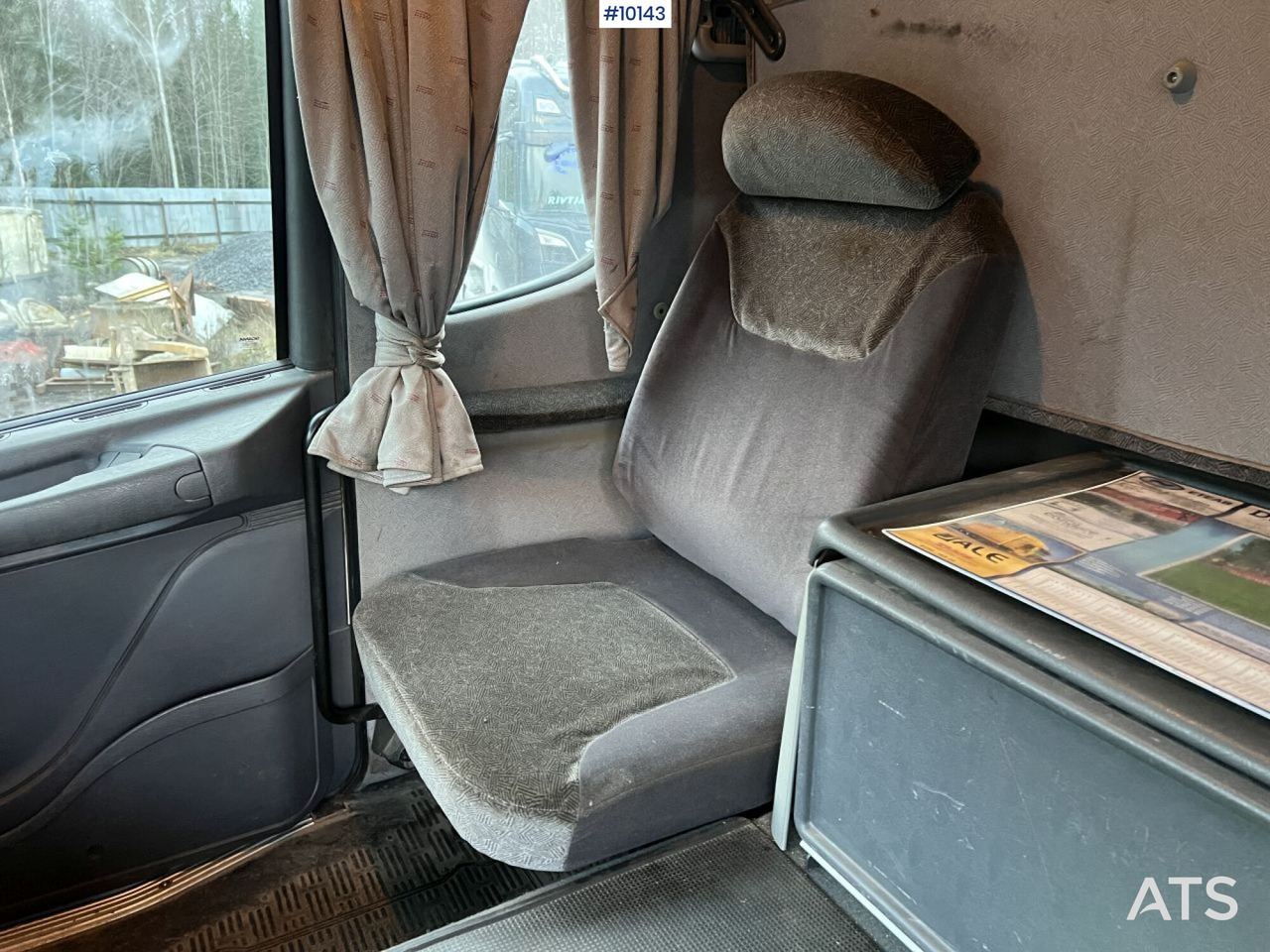 Camion ampliroll Scania R164 Tridem Truck Swap body (VIDEO)