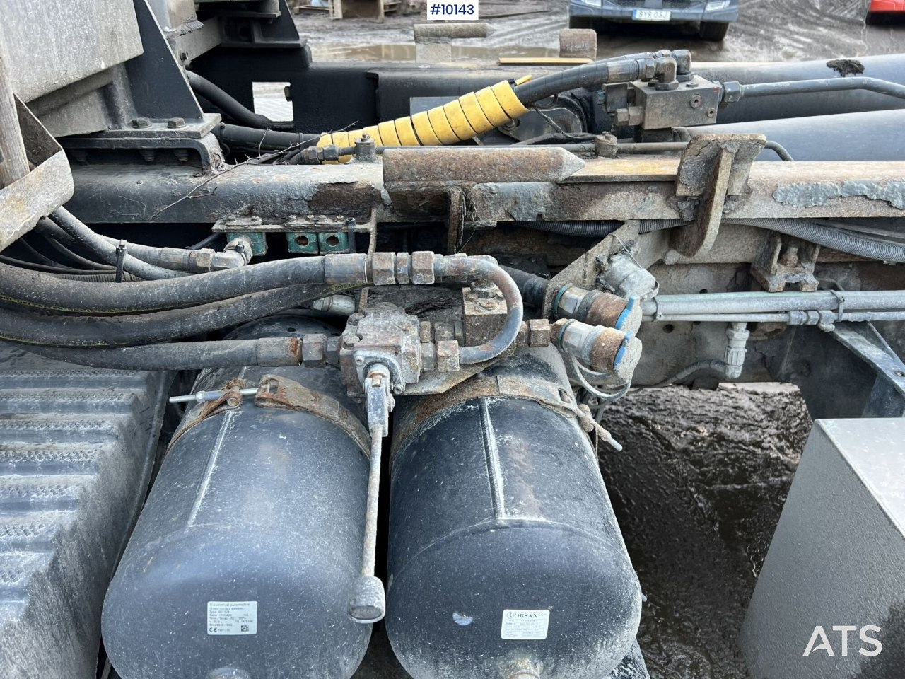 Camion ampliroll Scania R164 Tridem Truck Swap body (VIDEO)