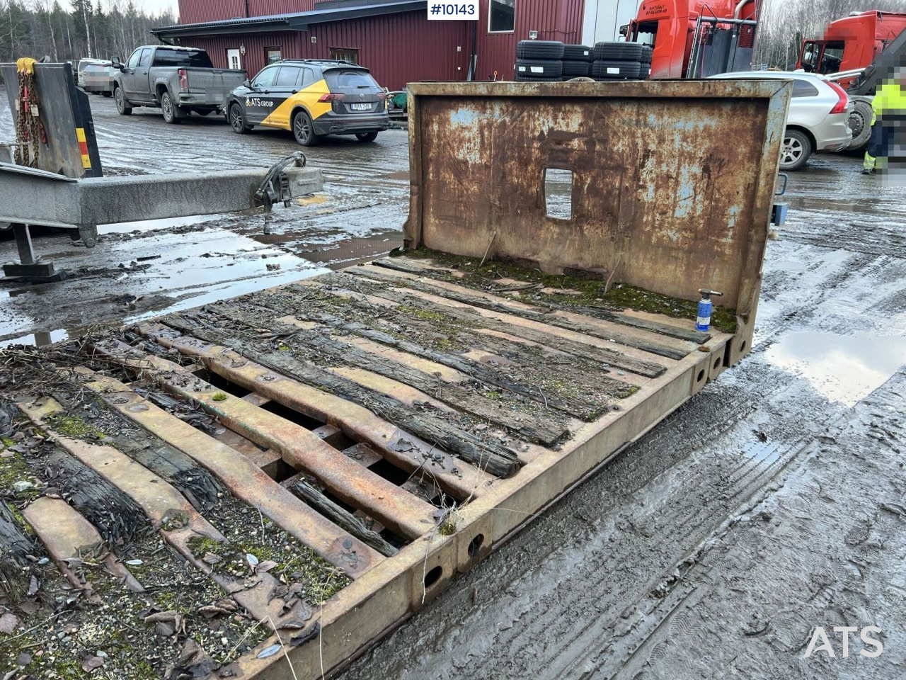 Camion ampliroll Scania R164 Tridem Truck Swap body (VIDEO)