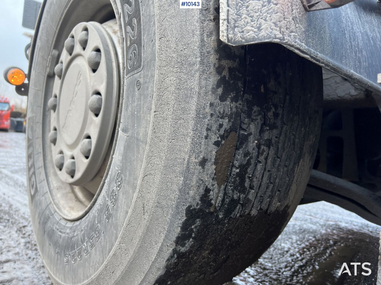 Camion ampliroll Scania R164 Tridem Truck Swap body (VIDEO)