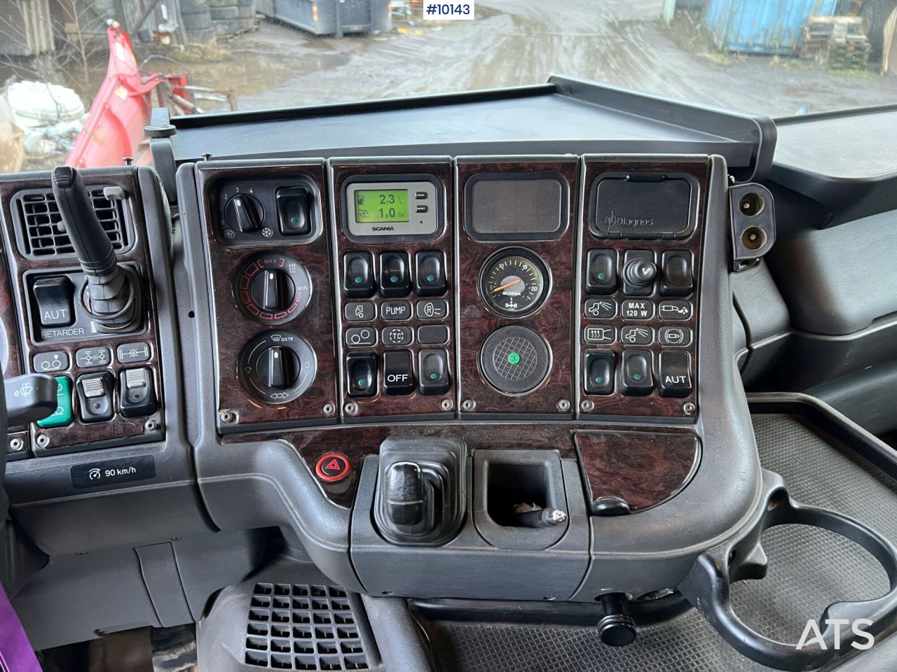 Camion ampliroll Scania R164 Tridem Truck Swap body (VIDEO)