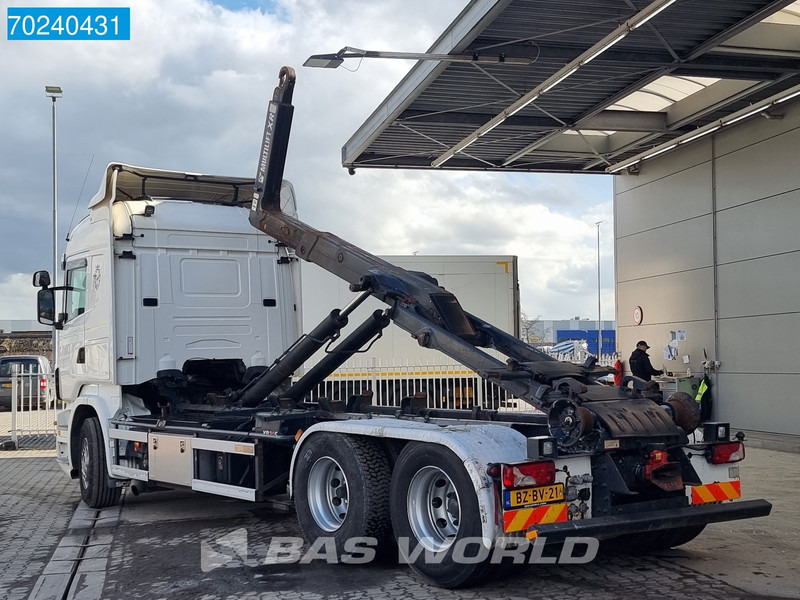 Camion ampliroll Scania R400 6X2 NL-Truck HIAB XR21S61 Liftachse Euro 5