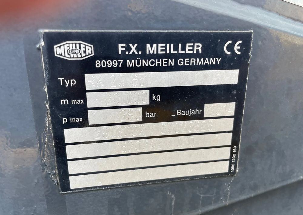 Camion ampliroll Scania R410 Hakowiec MEILLER RK20 65