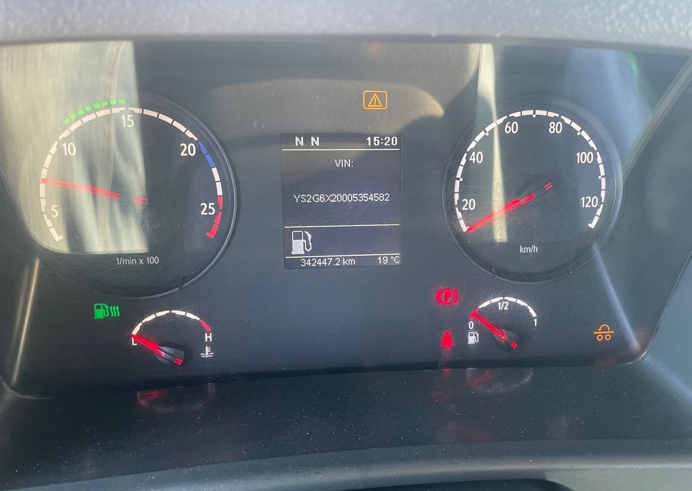 Camion ampliroll Scania R410 Hakowiec MEILLER RK20 65