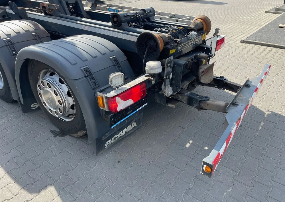 Camion ampliroll Scania R410 Hakowiec MEILLER RK20 65