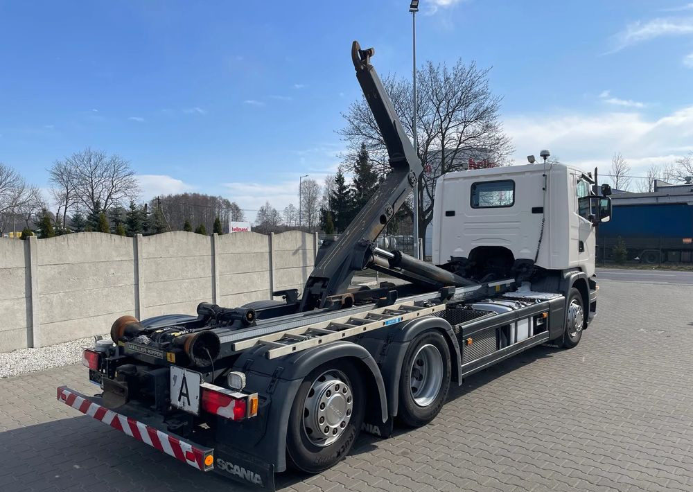 Camion ampliroll Scania R410 Hakowiec MEILLER RK20 65