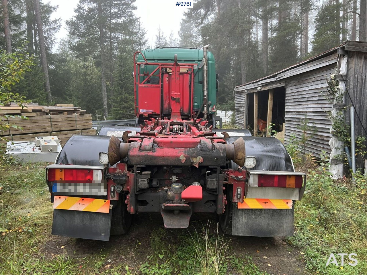 Camion ampliroll Scania R420 Hook Truck