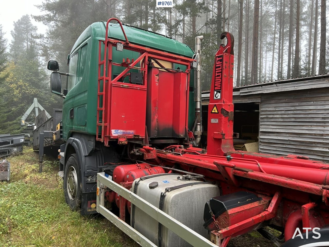 Camion ampliroll Scania R420 Hook Truck