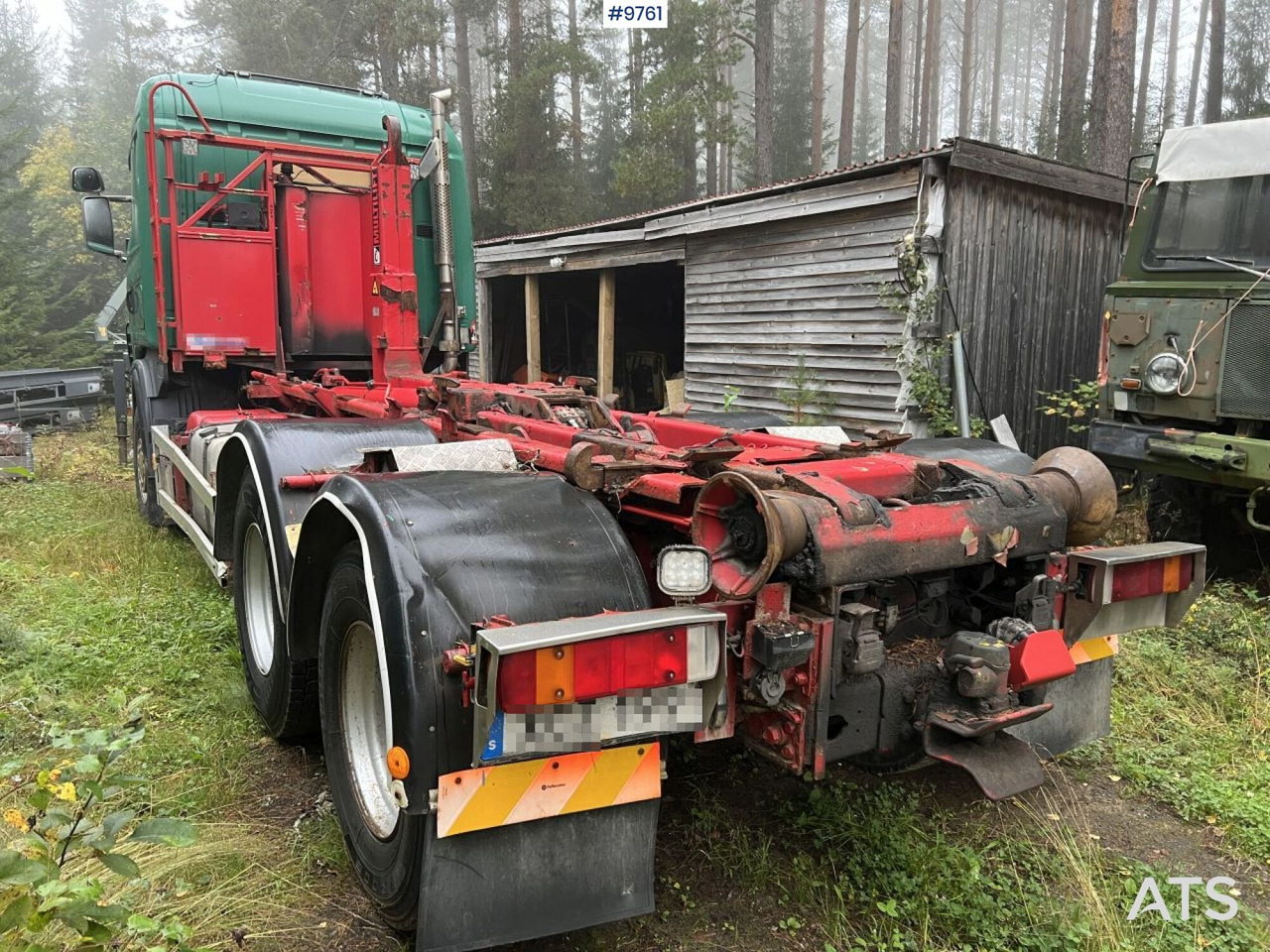 Camion ampliroll Scania R420 Hook Truck