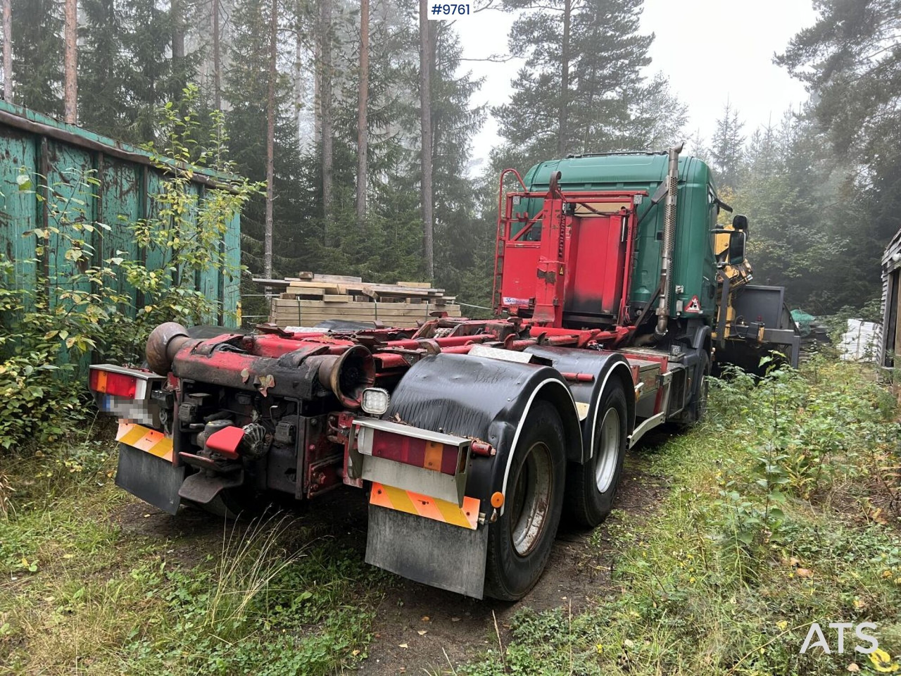 Camion ampliroll Scania R420 Hook Truck