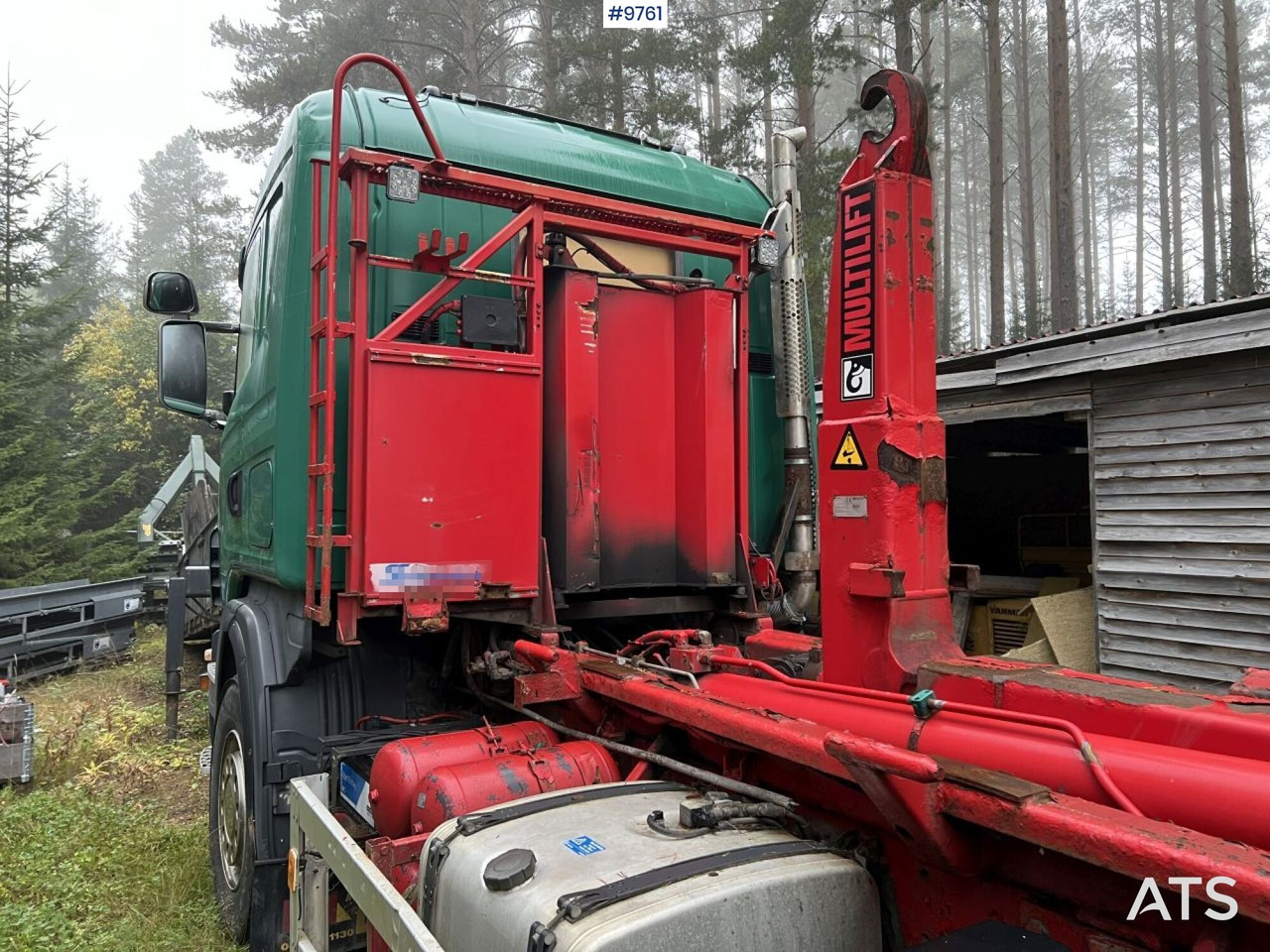 Camion ampliroll Scania R420 Hook Truck