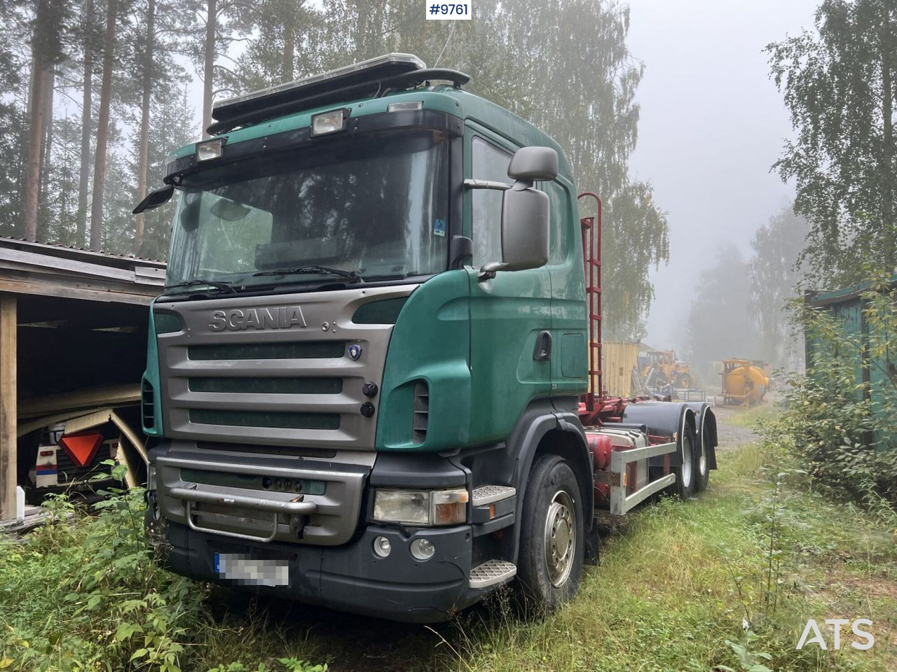 Camion ampliroll Scania R420 Hook Truck