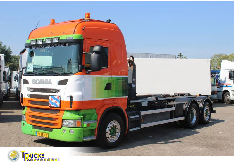 Camion ampliroll Scania R440 + EURO 5 + 21T VDL