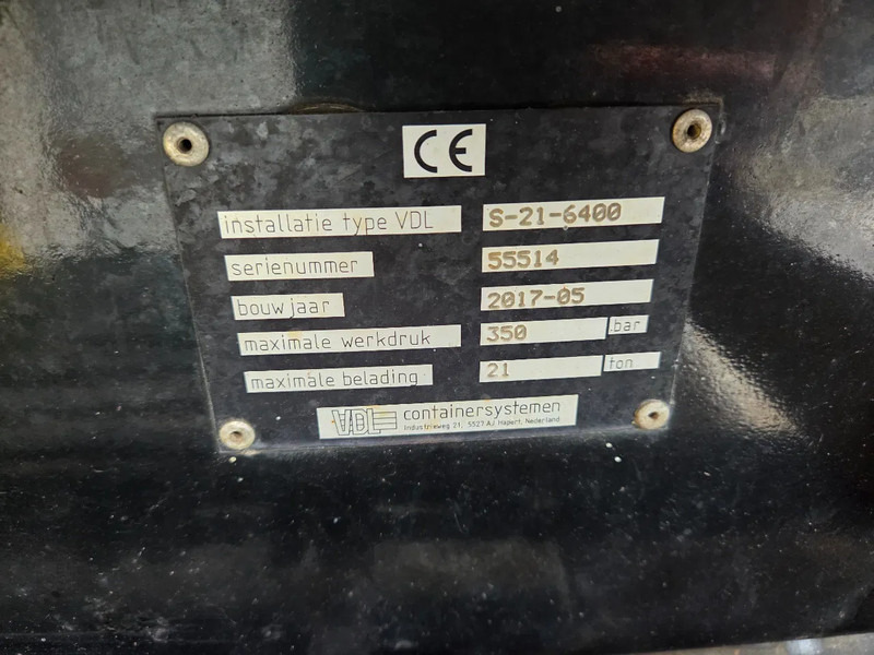 Camion ampliroll Scania R450 6x2*4 VDL hooklift