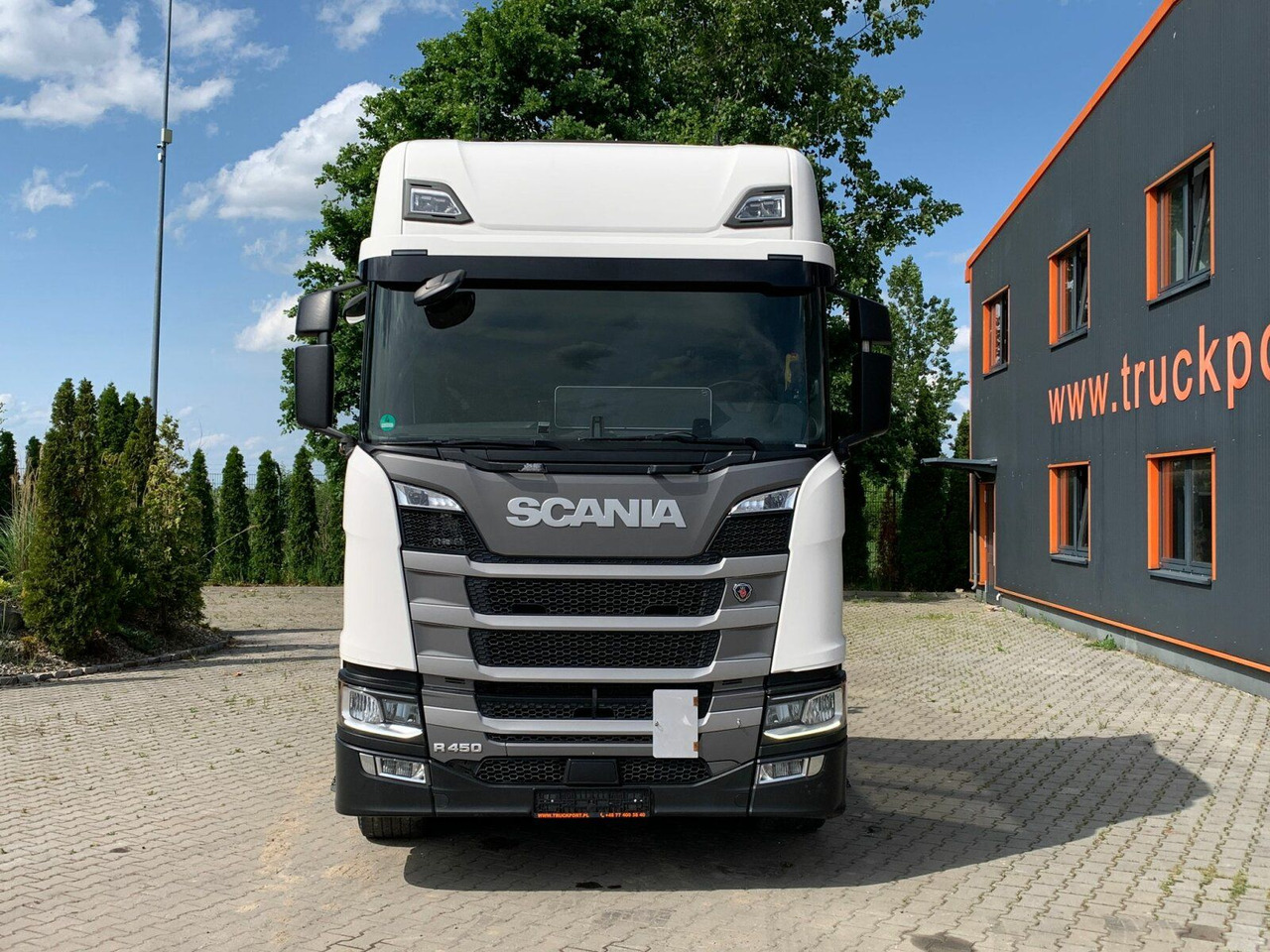 Camion ampliroll Scania R450 6x2 Abrollkipper MEILLER*Lenkachse Retarder