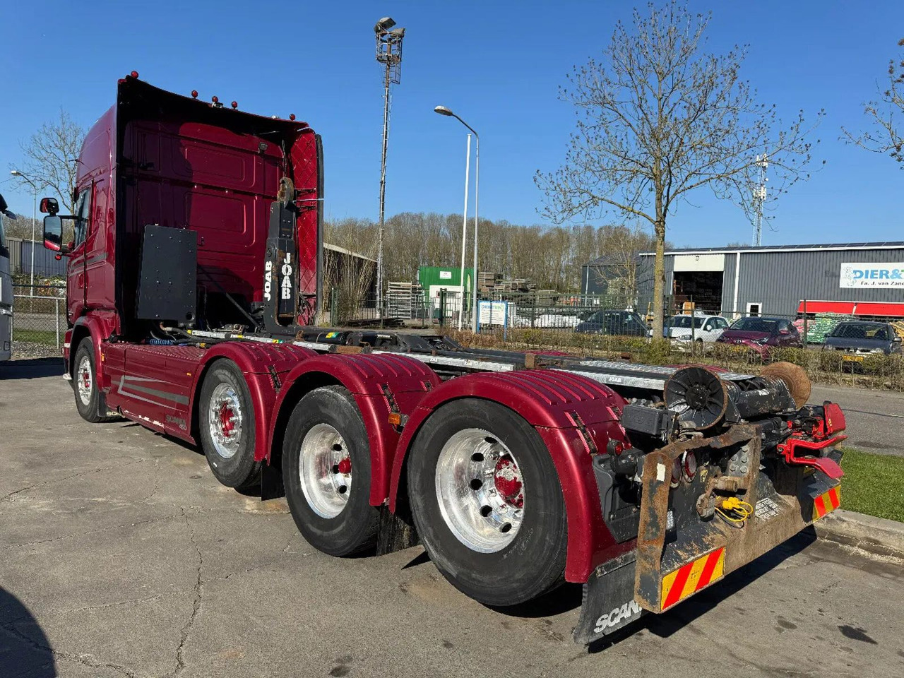 Camion ampliroll Scania R450 8X2 - EURO 6 + JOAB 24T HOOKLIFT + LIFT/STE