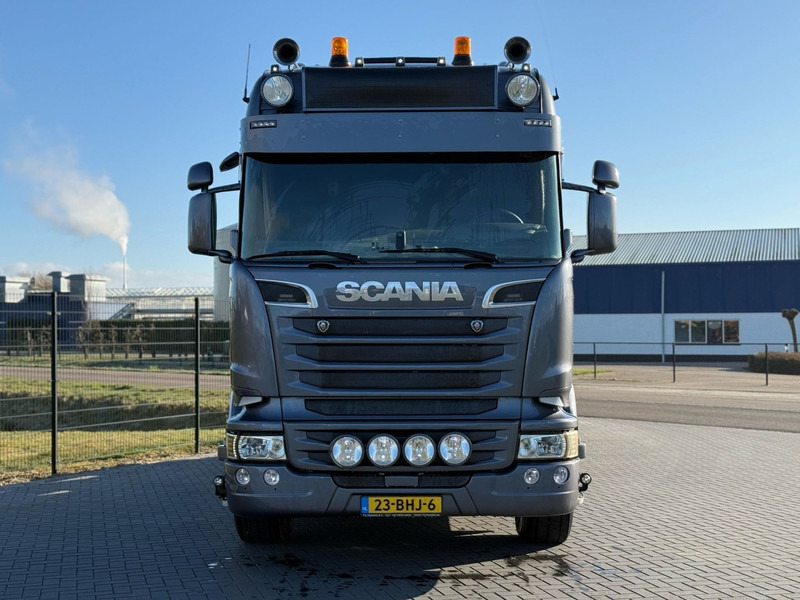 Camion ampliroll Scania R450 HANDGESCHAKELD, KABELSYSTEEM, ALCOA, LEATHER.