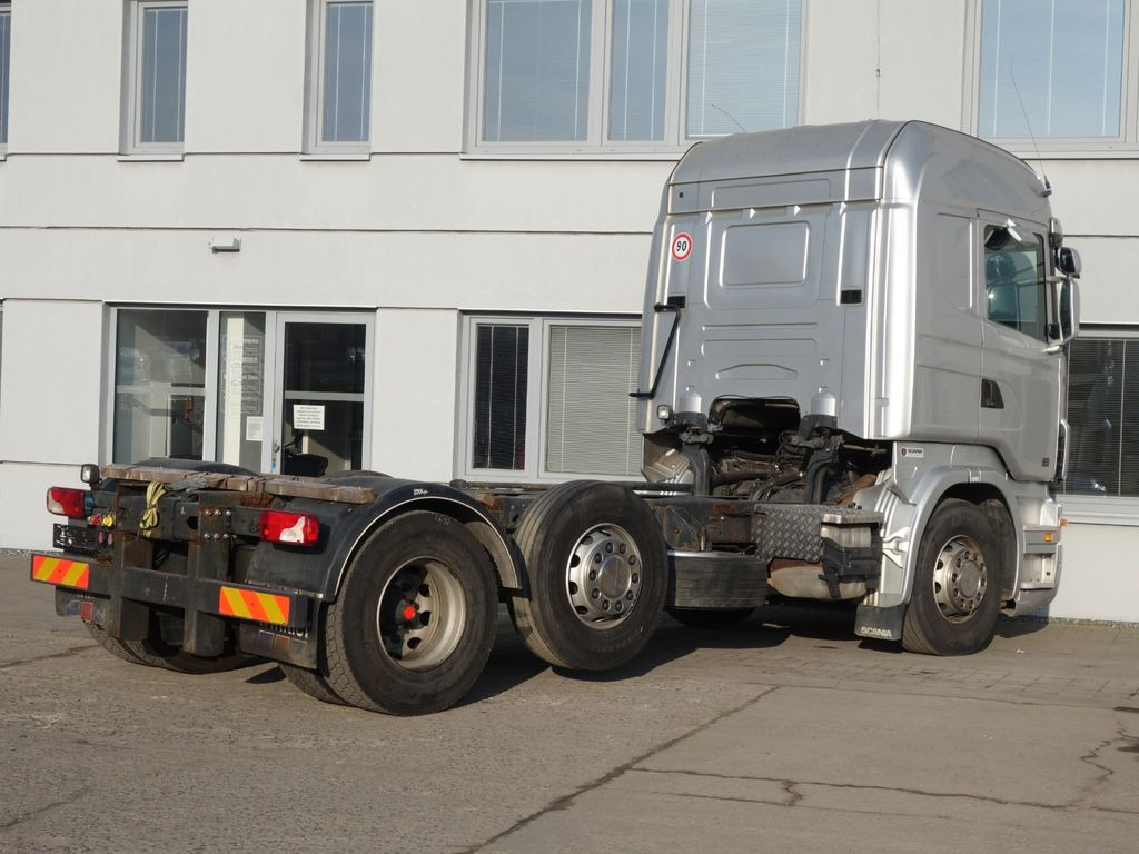 Camion ampliroll Scania R480 6x2 Retarder -