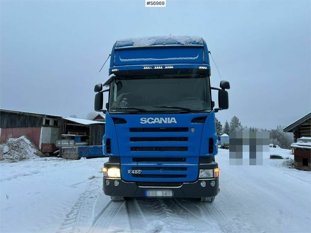 Camion ampliroll Scania R480 Hook Truck