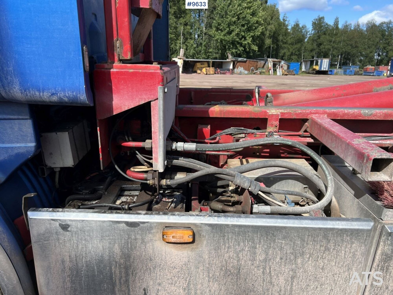 Camion ampliroll Scania R480 Hooklift Truck