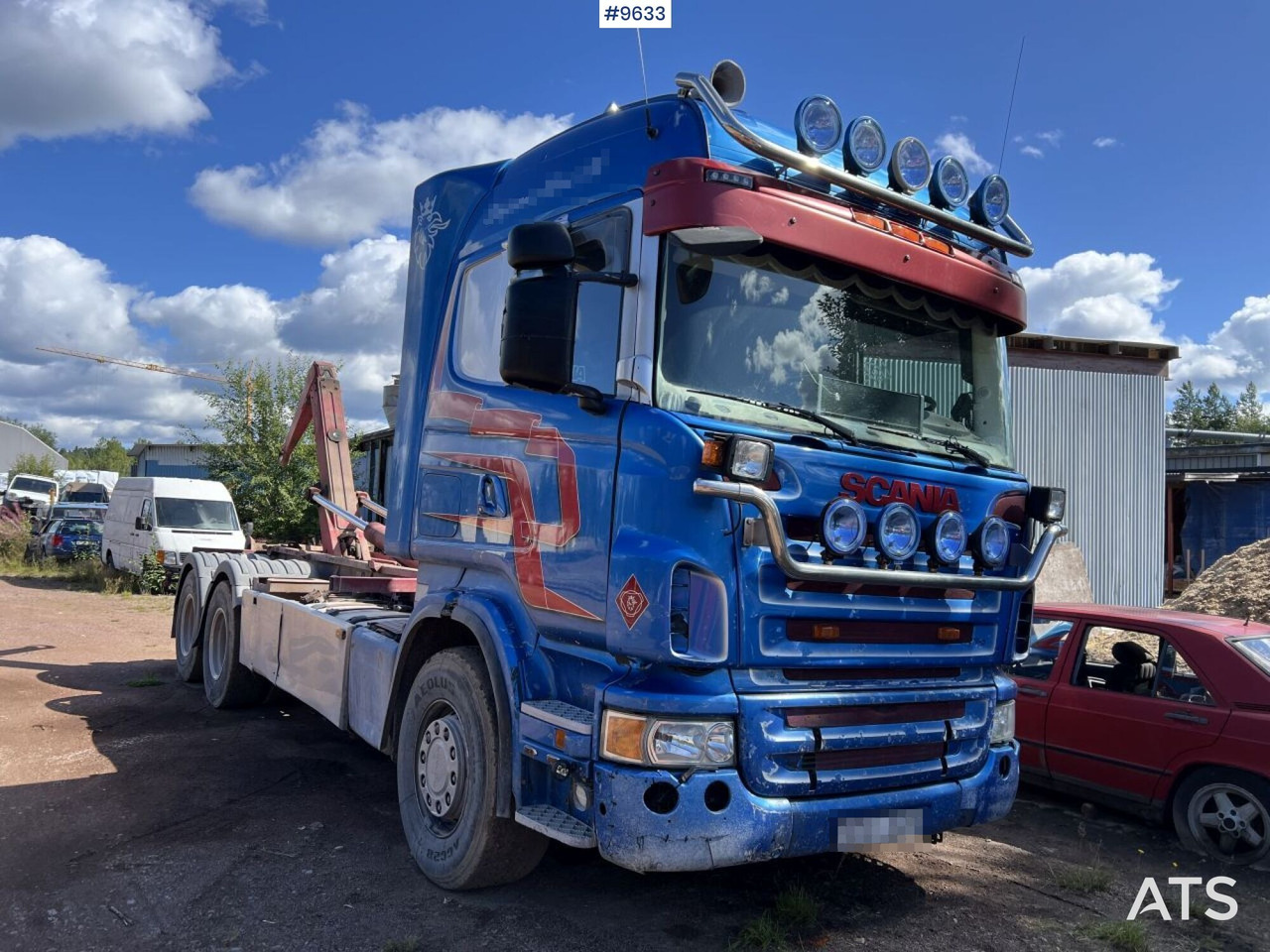 Camion ampliroll Scania R480 Hooklift Truck