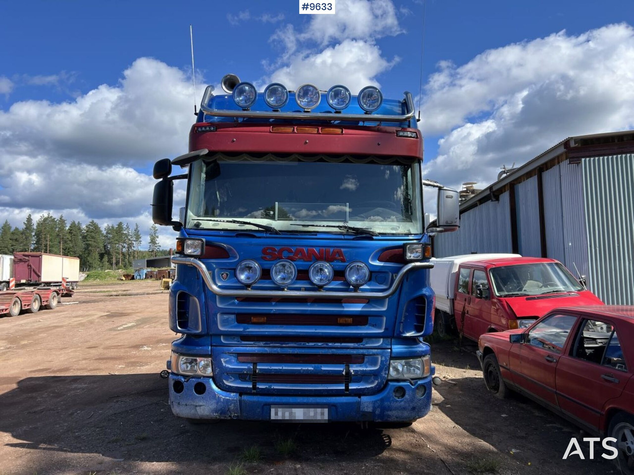 Camion ampliroll Scania R480 Hooklift Truck