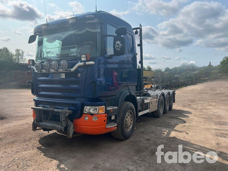 Camion ampliroll Scania R480 LB 8X4*4 HHA