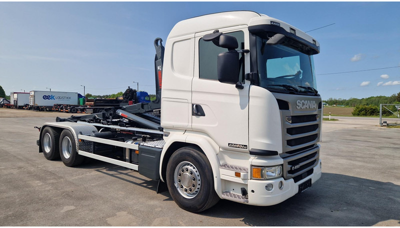 Camion ampliroll Scania R490 6X4