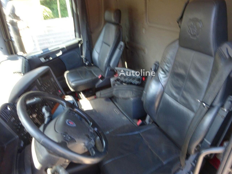 Camion ampliroll Scania R490 - Hook lift truck + crane 8x4