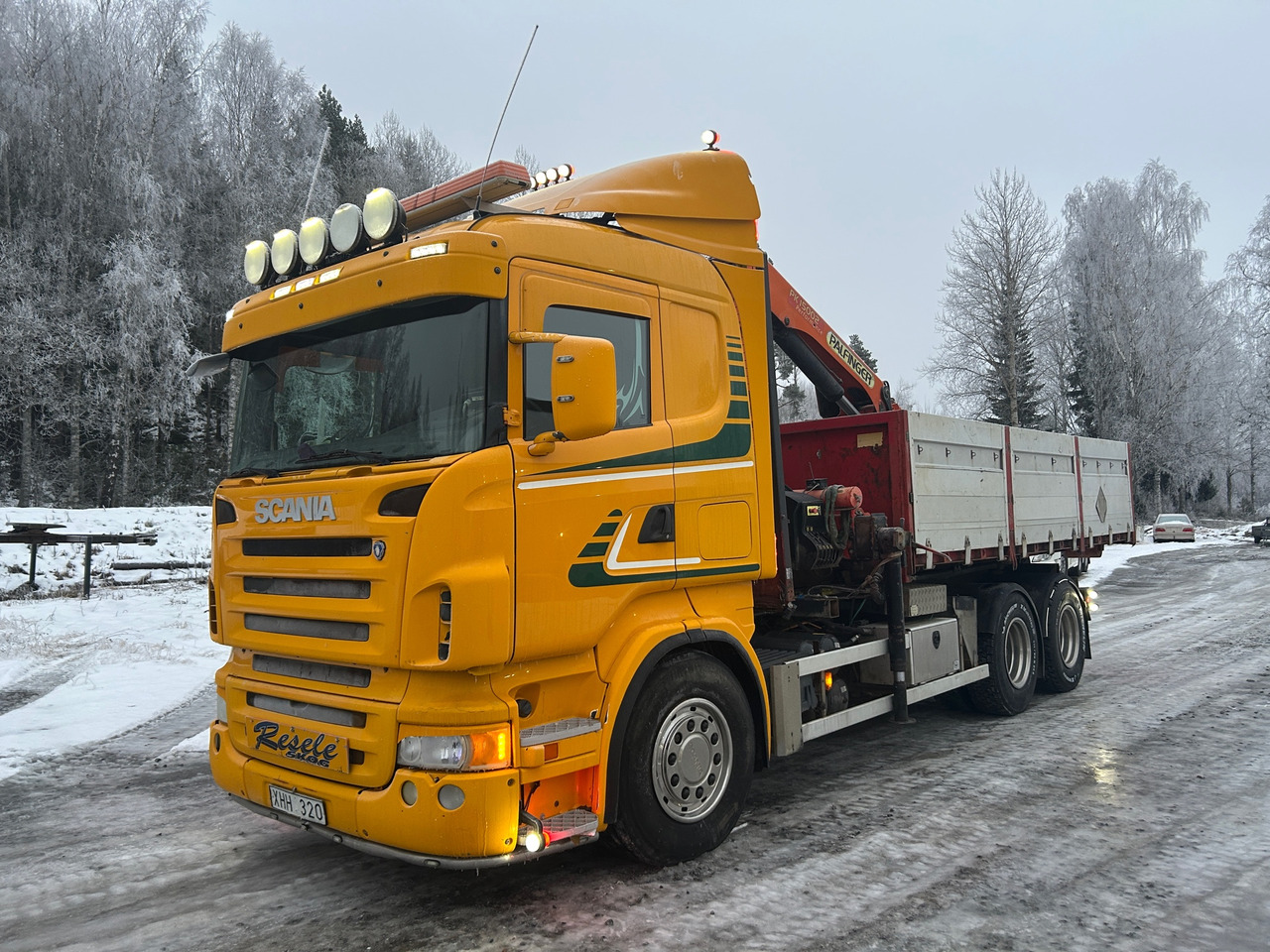 Camion ampliroll Scania R500 6x4