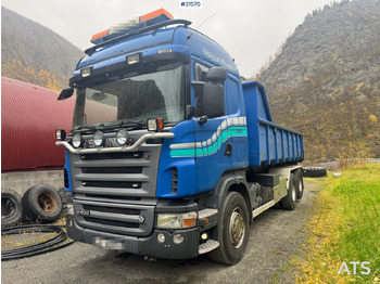Camion ampliroll Scania R500 Krokbil m/ Kasse