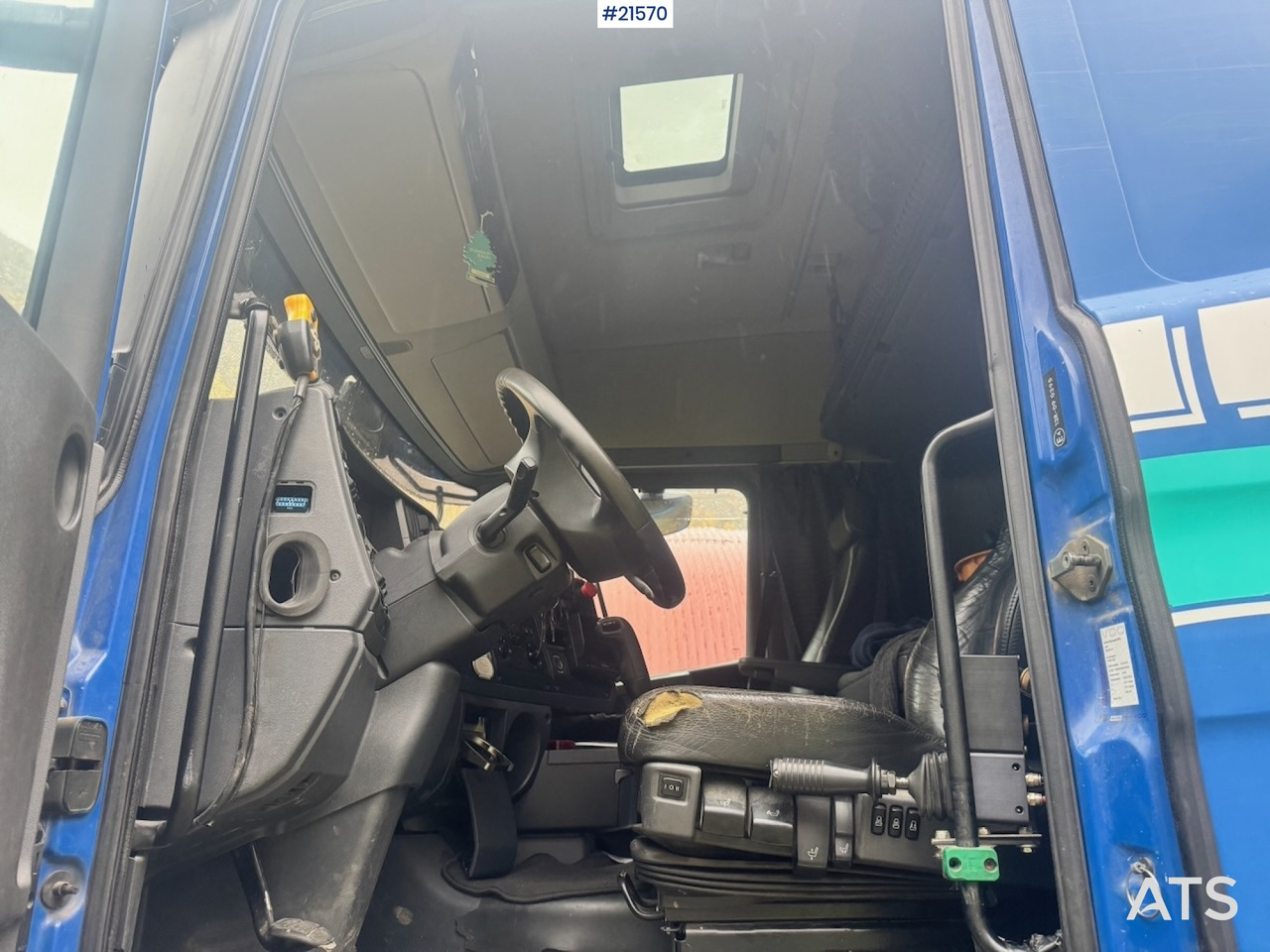 Camion ampliroll Scania R500 Krokbil m/ Kasse