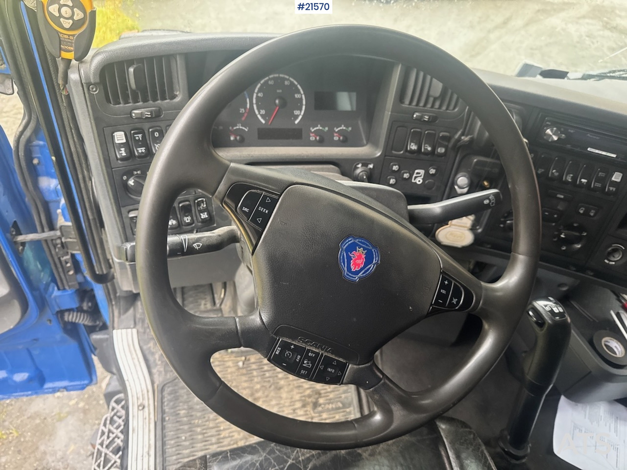 Camion ampliroll Scania R500 Krokbil m/ Kasse