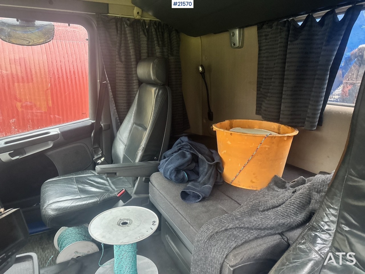 Camion ampliroll Scania R500 Krokbil m/ Kasse