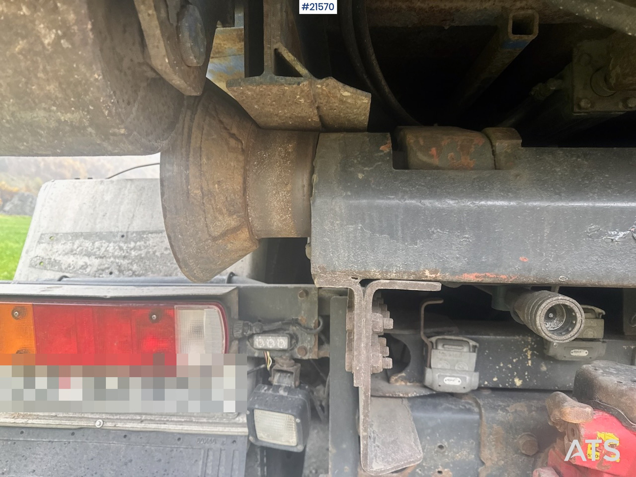 Camion ampliroll Scania R500 Krokbil m/ Kasse