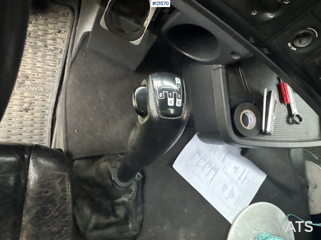 Camion ampliroll Scania R500 Krokbil m/ Kasse