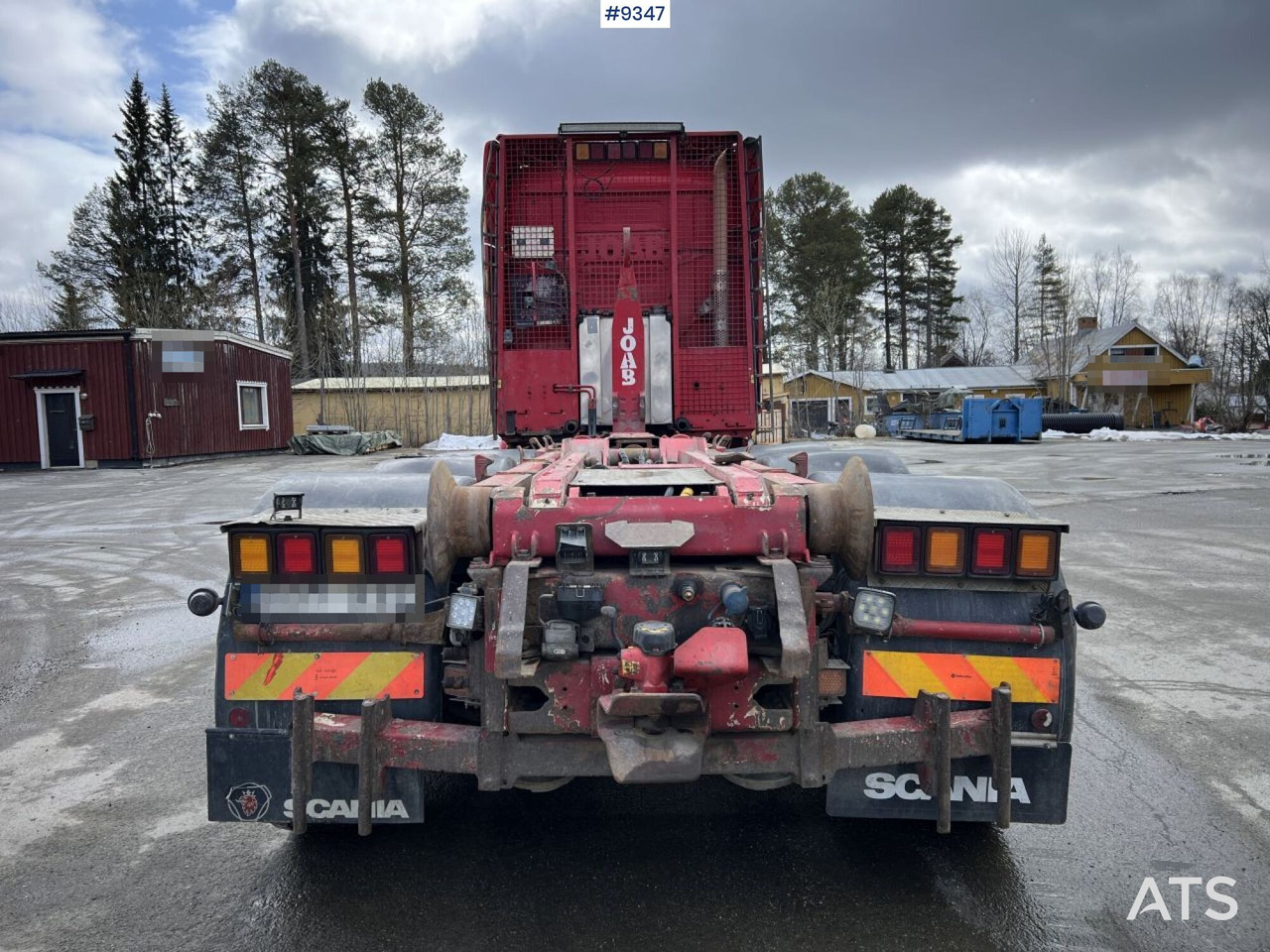 Camion ampliroll Scania R500 Tridem Hooklift (VIDEO)
