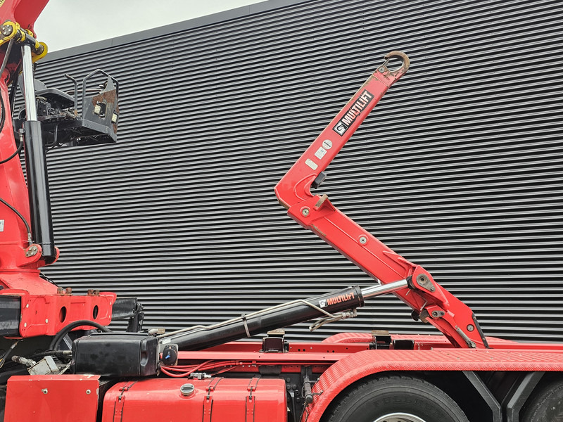 Camion ampliroll Scania R520 V8 6x2/4 / EPSILON CRANE + HOOKLIFT