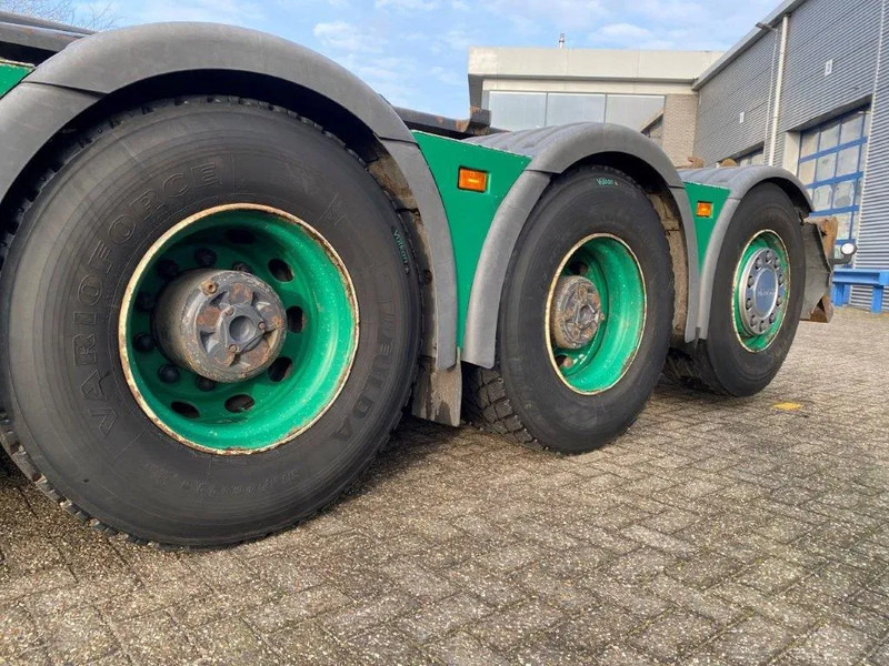 Camion ampliroll Scania R520 V8 / 8X4 / BIG AXLE / AJK HOOKLIFT 30TON / LIFT+LENKACHSE / NAVI / LEATHER / FULL-AIR / AUTOMATIC / EURO-6 / 2015