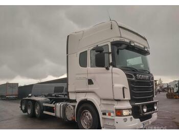 Scania R560 8x2 6,8m Multilift koukkulaite,903tkm  - camion ampliroll