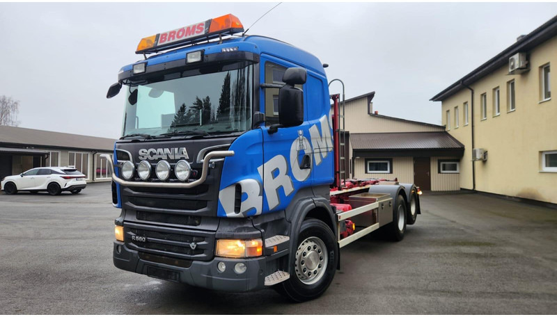 Camion ampliroll Scania R560 LB6X2HSZ - FULL STEEL